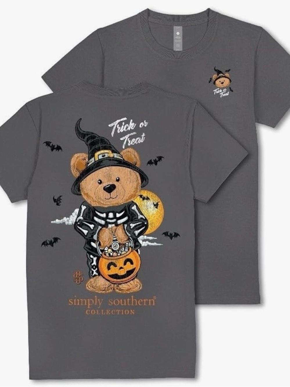 NWT Simply Southern Short Sleeve T-Shirt Size Large & XXL Available Halloween